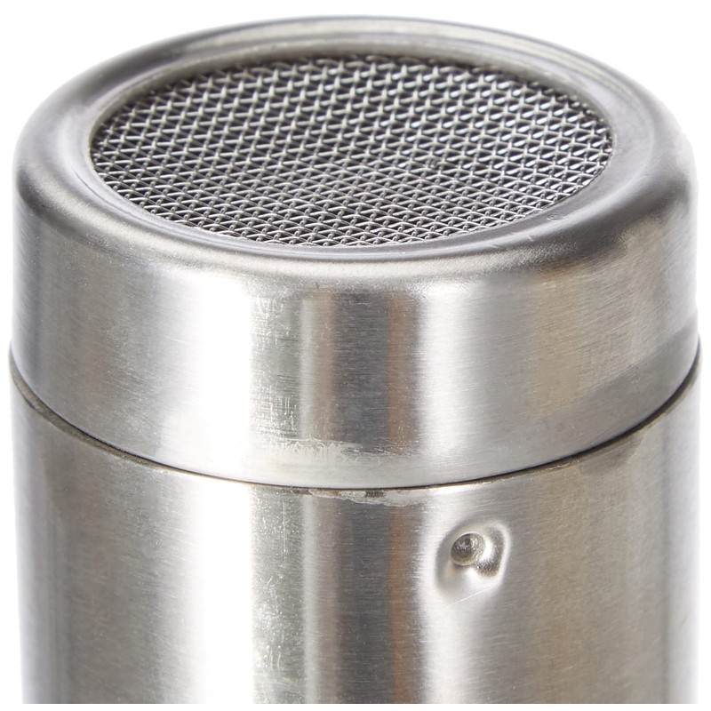 Cilio Mini Netzstreuer, 18/8 Edelstahl, grau, 4,5 cm