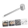 Ipetboom Stainless Steel Meat Mallet Heavy Duty Dual Sided Tenderizer