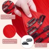 Dcbaboo 24 inches Clip in Hair Extension Long Straight Red