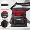 HAUTMEC Heavy-Duty Tool Belt Pouch – 12-Pocket 1680D Tool Bag