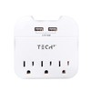 Multi Plug Wall Outlet Surge Protector with USB Ports -