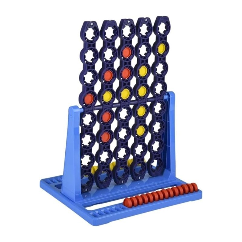 Connect 4 Spin Game with Spinning 4 Wins Grid for