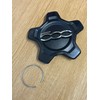 Fiat 500X wheel cap trim Black