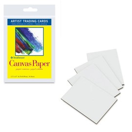 Strathmore Artist Trading Cards 2.5"X3.5" 10/Pkg-Canvas