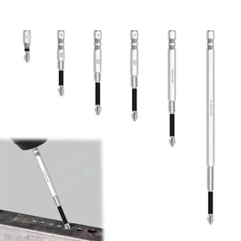 6Pcs Magnetic Screwdriver Bits Strong Durability High Magnetic Drill Bit Set Antiskid Strong Magnetic Drill Bits Electric Screwdriver Bits Set Widely Applicable for Screwdrivers Electric Drills