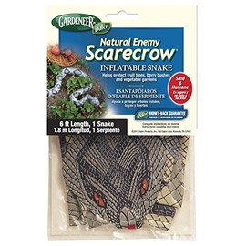 Dalen Inflatable Snake - Efficient Bird and Pest Deterrent – Safely Deters Birds – 6 feet Long …