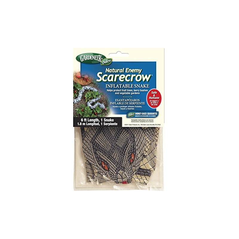 Dalen Inflatable Snake - Efficient Bird and Pest Deterrent –