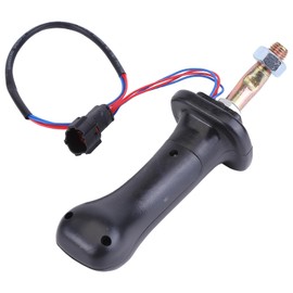 218-6118 Joystick Handle 2 Button Excavator Fit for Caterpillar Skid Steer Loader 216B 216 216B Serie 216B3 226 226B 226B3 2.0L 2.4L Aluminum Alloy Handle Excavator Joystick Kit CA2186118 2186118