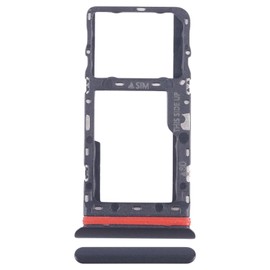 Replacement Part Compatible with Alcatel 1T 10 Inch (2020) 8091 Trolley Slot Adapter Slot for SIM Card + Micro SD Memory Compartment (Black)