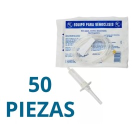 DL Equipo Para Venoclisis Normogotero Pack C/50 Pzs