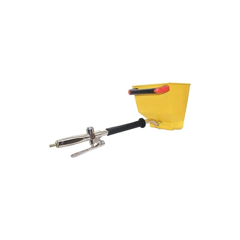 Joywayus Wall Mortar Sprayer Gun 4 Jet Hole Stucco Shovel