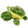 Ouceanwin Plush Turtle Keychain, Cute Plush Pendant Cartoon Mini Turtle