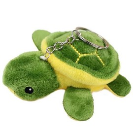 Ouceanwin Plush Turtle Keychain, Cute Plush Pendant Cartoon Mini Turtle Doll Keychain, Stuffed Animal Doll Tortoise Plush Keychain for Home, a