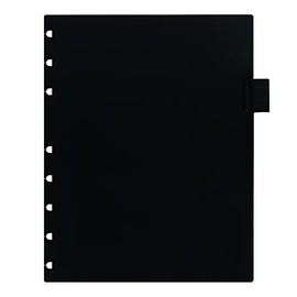 Blueline MiracleBind Notebook Accessory, Pen Holder with Elastic Loop, Black Poly (AFA9050PH)