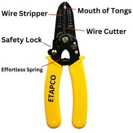 Wire Stripper - Wire Strippers Electrical, Cable Cutters, Cable Stripper Tool - Wire Strippers, Cable Stripper