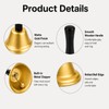24 Pcs Metal Hand Bell Call Service Hand Bells for