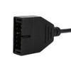 Acouto Cable Conector de diagnóstico, OBD1 de 12 Pines a