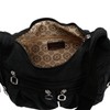 Christian Wippermann Women's Fabric Shoulder Bag, Luxurious Canvas Shoulder Bag,