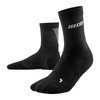 CEP Ultralight Mid Cut Socks, Black/Grey, Men, MD