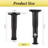 FINEPOTY Bed Legs, 2 PCS Adjustable Height Center Support Leg
