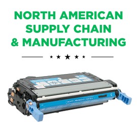 Clover Remanufactured Toner Cartridge Replacement for HP Q5951A (HP 643A) | Cyan