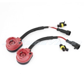 XtremeVision® HID D2 D2S D2R D2C Ballast Adapter Harness Cable Connector (1 Pair)
