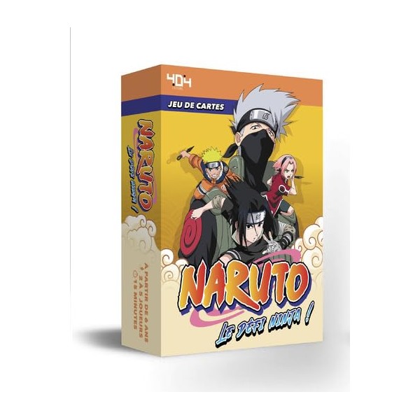 Naruto - Mon jeu de cartes - Le défi ninja