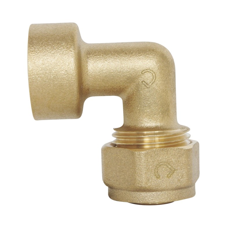 Somatherm 2764-16-15 Elbow Fitting Female 15/21-per 13 x 16 Grey