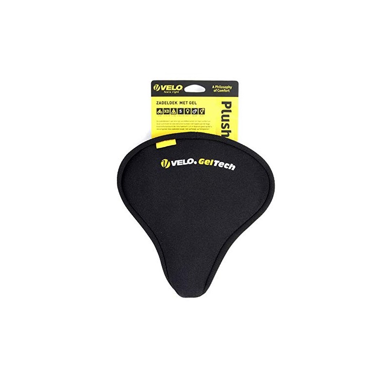 Velo Boys Touring Seat Cover Plush, Black, S