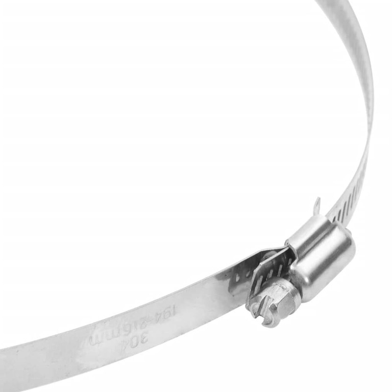 vidaXL Hose Clamps, Pack of 6, Hose Clamp, Adjustable 91-220