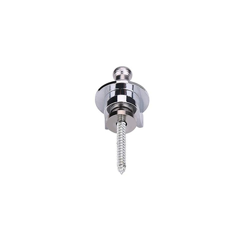 Bnineteenteam 2PCS Guitar Strap Lock Metal Straplocks Antideslizante Quick Release