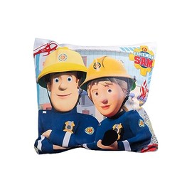 United Labels Feuerwehrmann Sam Kissen - Feuerwehr Plüsch Dekokissen Zierkissen Kopfkissen 30 x 30 cm