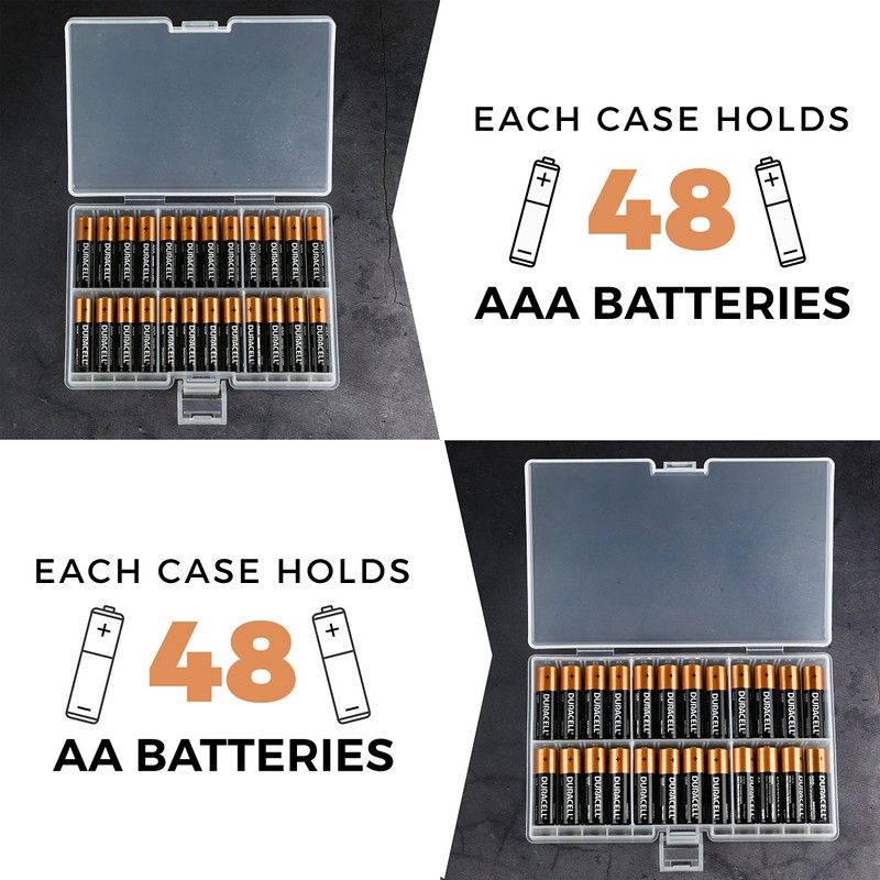 GlossyEnd Set of 4 - Two AA and Two AAA