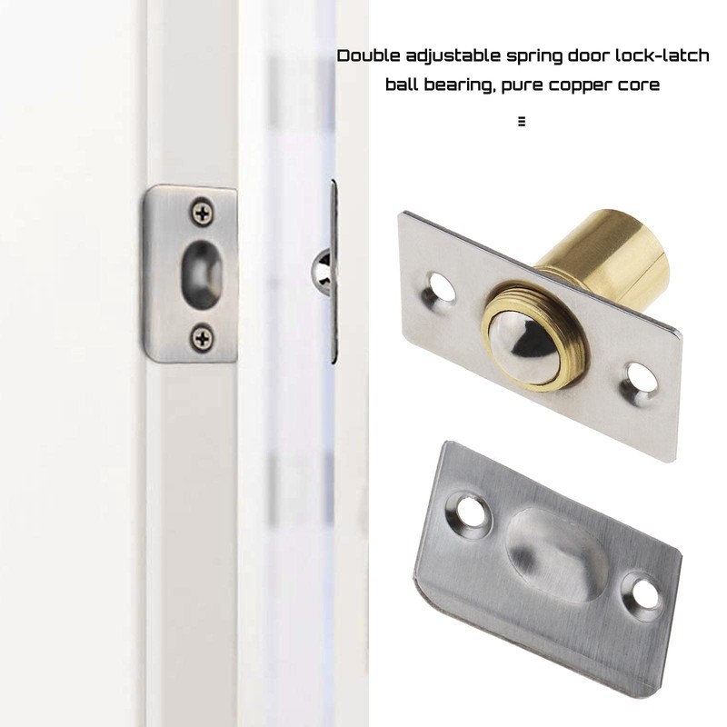 SING F LTD 4 Sets of Roller Ball Door Catch