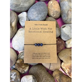 Birthstone Wish Bracelets, Bracelets, Crystal Anklet, Crystal Bracelets, Birth Month, Wish Bracelet (Lapis Lazuli - September)