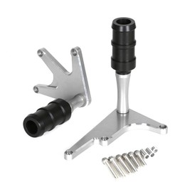 CNC Frame Sliders Crash Pad Falling Protector Compatible with MONKEY 125 2018 2019 2020 2021 monkey 125cc Accessories Silver