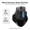 TERPORT F30 Mouse Inalámbrico 2.4 G, Ratón Ergonómico de 4800
