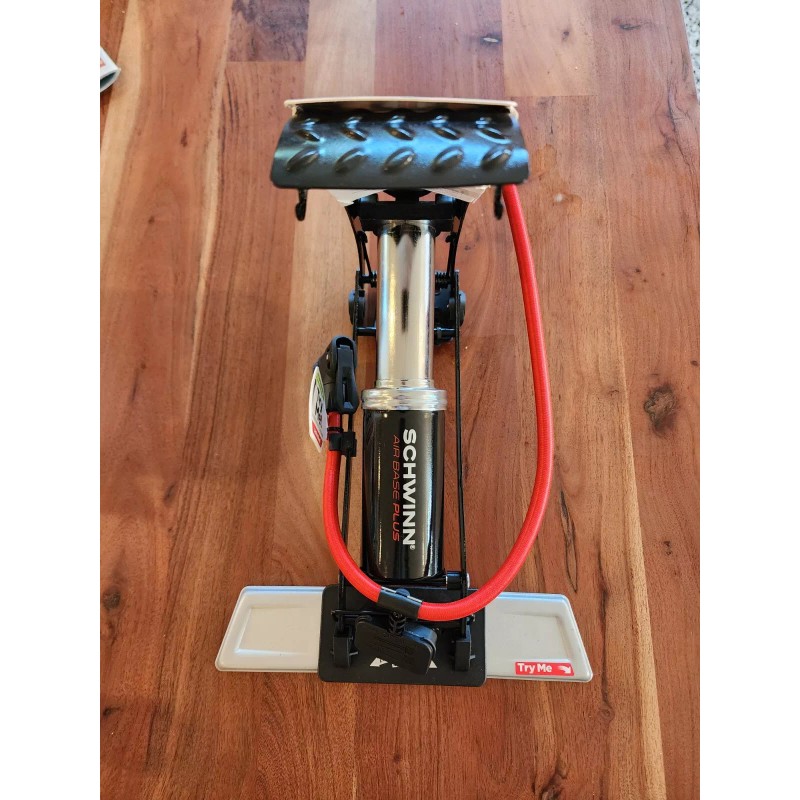 Schwinn Air Base Plus high pressure Foot Pump, SW79057A
