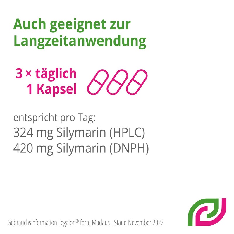 Legalon Forte Madaus Hard Capsules, Pack of 180