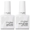 Mylee Nail Gel Polish Matte No-Wipe Top & Base 2x10ml