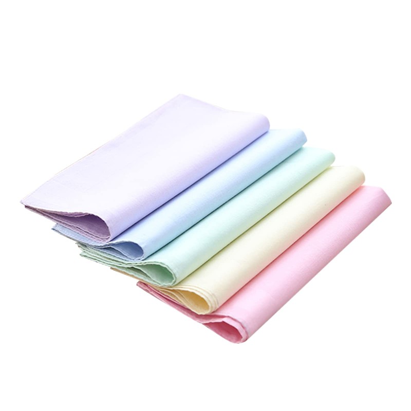 emlstyle Ladies Handkerchiefs, Women soft Cotton Hankies (10 Pack)