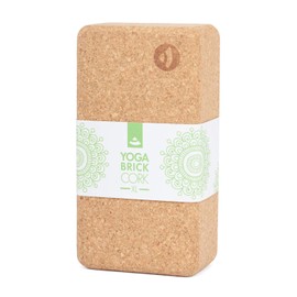 Extra-large XL natural cork yoga block brick, for yoga, yoga accessories
