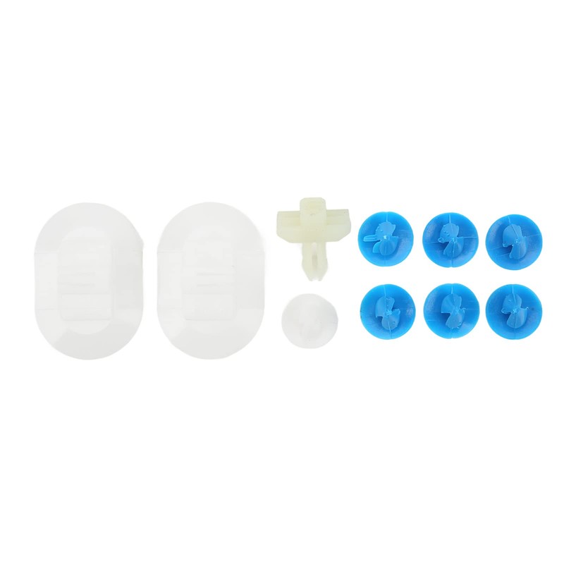 Body Retaining Clips, 10pcs Car Side Skirts Mounting Clip Set
