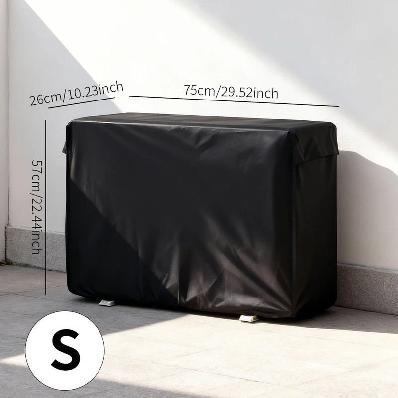 33.85 Inch Outdoor Air Conditioner Cover, All-Season Waterproof Windproof AC