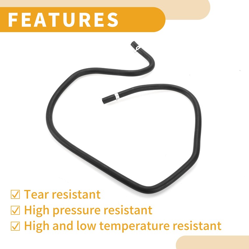 Partuto Cooler Hose No.1S718C012DD Lower Expansion Tank Hose to Radiator