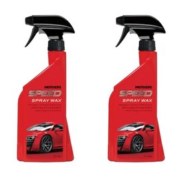 MOTHERS Speed Spray Wax, 24 Fl Oz, 2 Packs