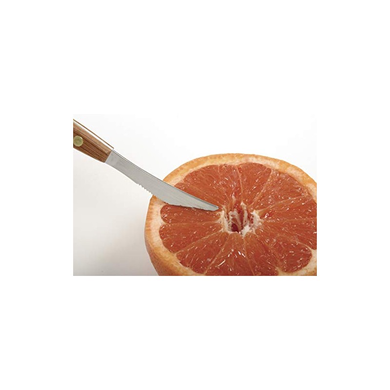 Norpro, Silver Twin Blades Grapefruit Knife, 8 inch