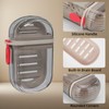 FHUIEWRY Travel Soap Case, Portable Soap Container with Lid for