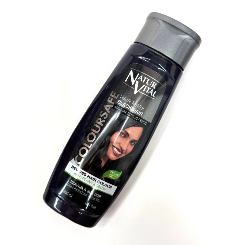 Natur Vital Black Hair Set – Plant-Based Dye, Nourishing Shampoo