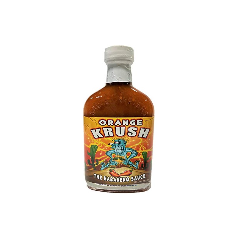 Orange Krush Habanero Hot Sauce, 5oz
